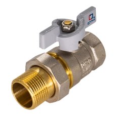 Кран шар. СТМ СТАНДАРТ 3/4" с накид.гайкой бабочка