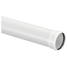 Труба Политэк Пайп 50х1,8х1000мм для бесшумной каналации ПП (10)