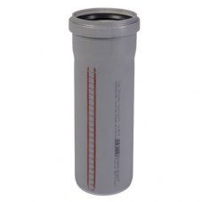 Труба Ostendorf 110х150 мм HTEM внутр.кан. PPS серый