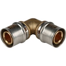 Угольник STOUT 90 26х26 для металлопластиковых труб пресс, SFP-0009-002626