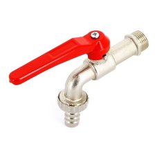 Кран шаровой Uni-Fitt садовый Н 1/2" со штуцером ручка 106L2000