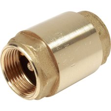 Клапан обратный Giacomini R60 пружинный 1" ВР, Kvs-10.5м3/ч, Ру35, диск-металл