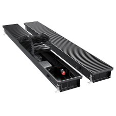 Конвектор внутрипольный Royal Thermo ATRIUM TURBO-80/180/1000-DG-U-BL