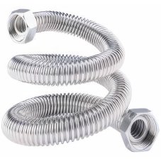 Подводка Lavita д/воды из нерж. гофр трубы 3/4"х3/4" гайка-гайка 100 см, HF16A-1000L