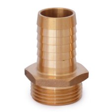 Штуцер BELAMOS ST1" - 1.25 латунь, резьба/ёлочка