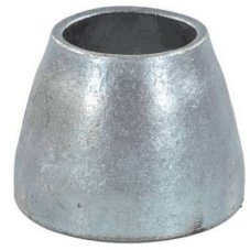 Переход ст исп 2 конц оц Дн57х45-3х2,5 (Ду50х40) б/шов ГОСТ 17378-2001