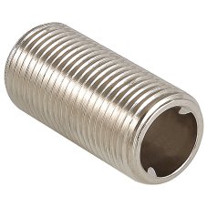 Ниппель под сгонный ключ НН 3/4" Никель (VT 651)