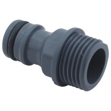 Штуцер Belamos наружная резьба 1/2 пластмассовый (5701) (Италия)