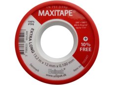 Лента UNIPAK MAXITAPE (13,2 м х 12 мм х 0,1 мм, MD-0,7 г/см3) (красн. упак.)