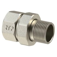 Сгон прямой разъемный (американка) ВН внутренняя наружная резьба 3/4" (25191)
