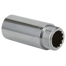 Удлинитель Gappo ВР-НР хромированный 1" х 20 мм