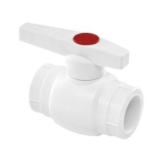 Кран шаровой TEBO бел. PP-R 20 полнопроходной (10/60), арт. 030060101