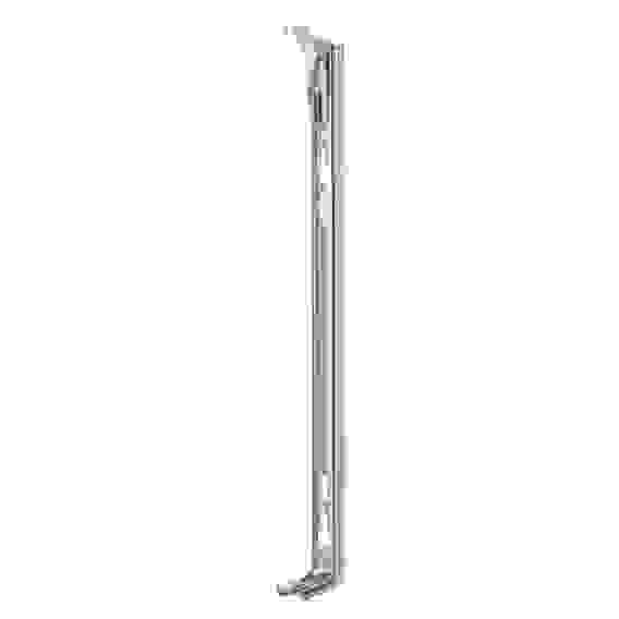 Кронштейн настенный рельсовый h500 RAL9016