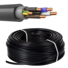 Кабель силовой ВВГнг(А)-LS-П 5х1,5b ГОСТ (бухта 100 м)