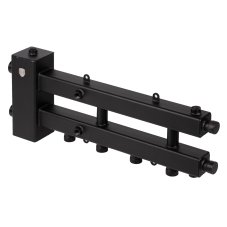 Блок коллекторный Royal Thermo на 2 (3) выхода (сверху/сбоку) стрелка 60 кВт, с кронштейнами