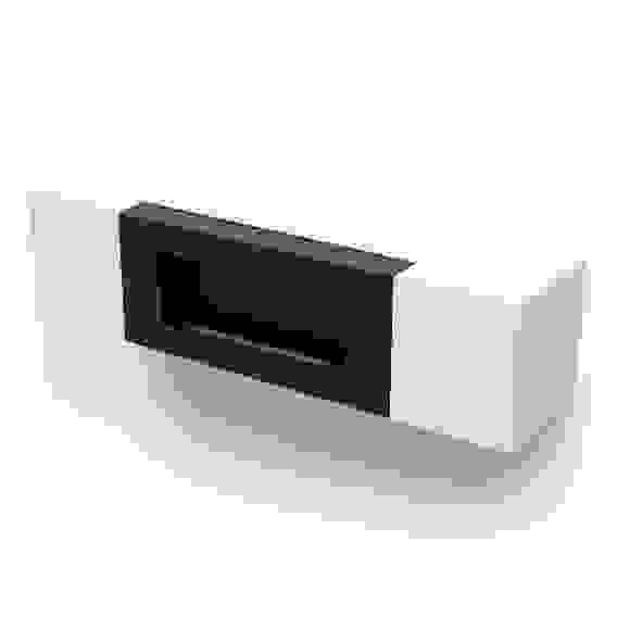 Тумба с биокамином Firelight BFP-P1600 белая