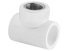 Тройник TEBO бел. PP-R комб. 32х3/4" НР (10/60), арт. 030040509