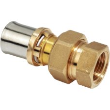 Фитинг прямой Giacomini с отводом 1/2"x(16x2), RM18Y033