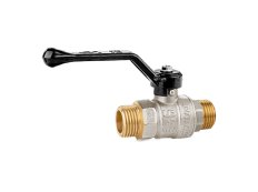 Кран шаровой латунный LD Pride 47.15.Н-Н.Р Ду 15 Ру 40 нр-нр, (рычаг)