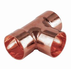 Тройник медный 1 1/8" 28,57 мм (упак. 1 шт.)