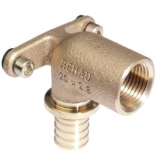 Угольник REHAU настенный ВР 16-1/2" RX+ длинный , бронза