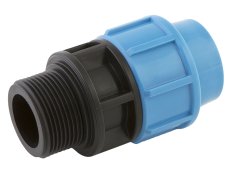 Муфта Джилекс ПНД переходная с наружной резьбой 20 х 1" (50 шт. уп.)