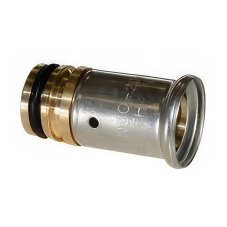 Муфта HENCO с клапаном для быстрого соединения, латунь пресс, ф16