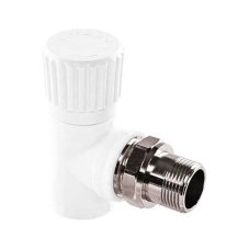 Вентиль TEBO сер. PP-R для радиаторов угловой 1v 20x1/2" (10/60), арт. 031060411