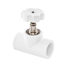 Вентиль TEBO бел. PP-R в сборе 32х90 (6/36), арт. 030060304