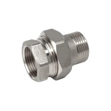 Фитинг прямой Giacomini с отводом, ВР 1/2", R18X003