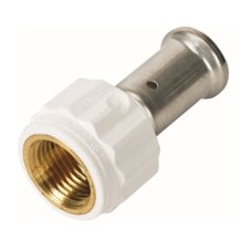 Муфта HENCO ВР ПВДФ пресс, 16x1/2"